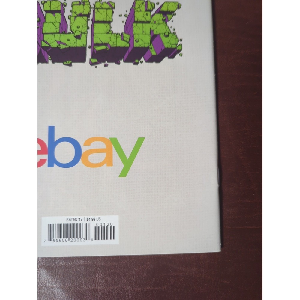 Hulk #1 Ryan Brown Variant LGY #768 (2021)‎ Marvel NM Range Bagged & Boarded - Picture 11 of 11